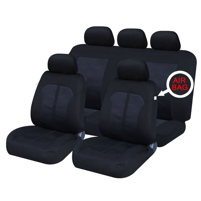 Modern Full Set Front & Rear Car Seat Covers for Land Rover Freelander All Years UKB4C  - Dynamic Drive