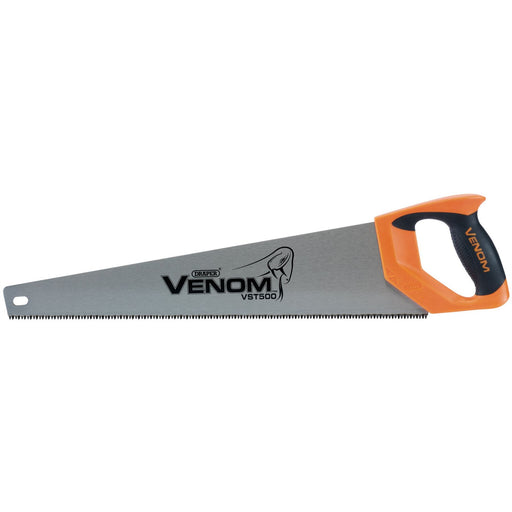 Draper Venom First Fix Triple Ground Handsaw, 500mm, 7tpi/8ppi Draper  - Dynamic Drive