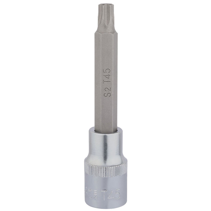 Draper TX-STAR Socket Bit, 1/2" Sq. Dr., T45 x 100mm 16316 Draper  - Dynamic Drive