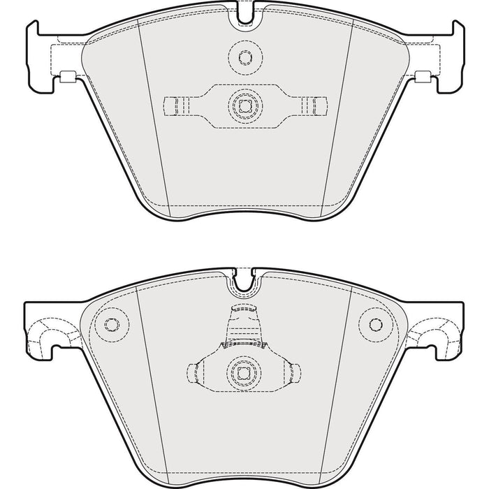 Apec Brake Pads Front Fits BMW 5 Series 7