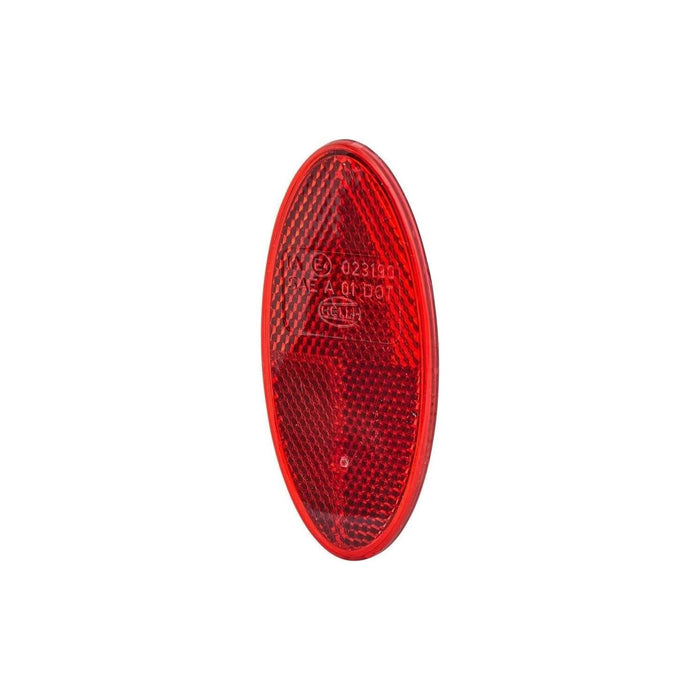 Hella Reflector Lens Colour: Red oval Glued/mounting 8RA 343 160-002 Hella  - Dynamic Drive