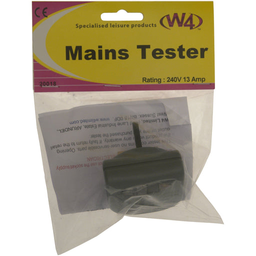 W4 Mains tester 20018 W4  - Dynamic Drive