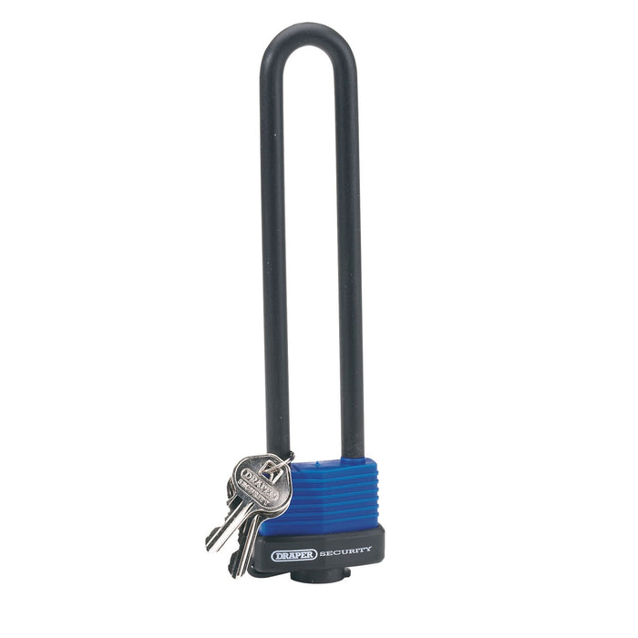 Draper U Bar Extra Long Shackle Lock with 2 Keys 62952 Draper  - Dynamic Drive