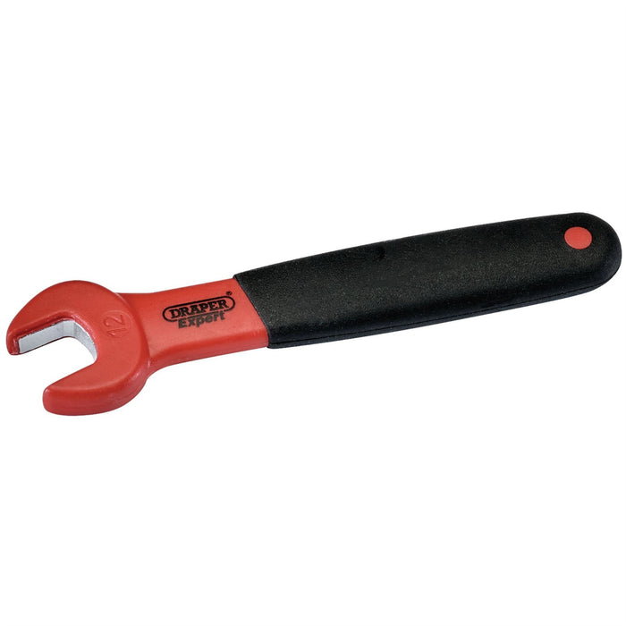 Draper VDE Approved Fully Insulated Open End Spanner, 12mm 99470 Draper  - Dynamic Drive