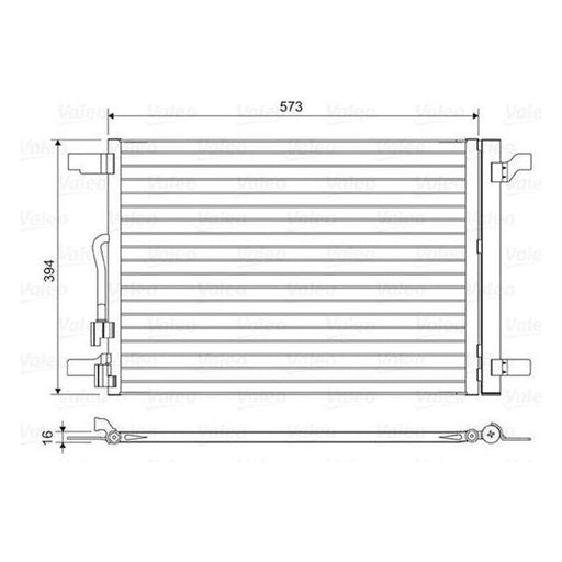 Genuine Valeo fits Condensers Volkswagen Passat Viii Fl Valeo  - Dynamic Drive