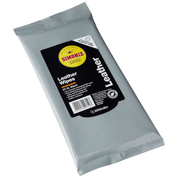 Simoniz Leather Wipes - Pack Of 20