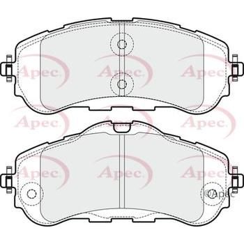 Apec Brake Pads Front Fits Peugeot 308