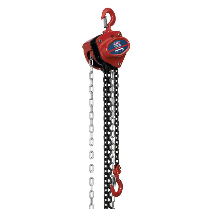 Sealey Chain Block 0.5tonne 2.5m CB500 Sealey  - Dynamic Drive