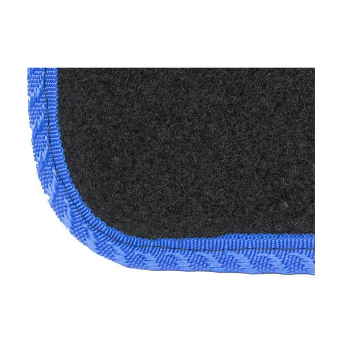 Tailored Blue Trim Carpet Mats for Mercedes E Class 02-05 2002 2003 2004 2005 UKB4C  - Dynamic Drive