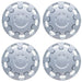 4x Silver 16 Inch Silver Deep Dish Van Wheel Trims Hub Caps  fits Fiat Ducato UKB4C  - Dynamic Drive