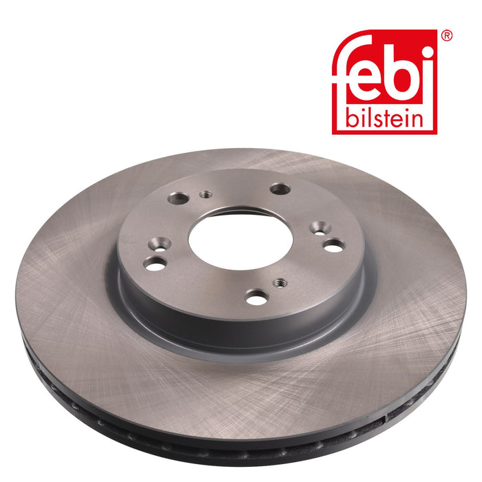 Genuine FEBI Front Brake Discs & Pads Set Vented for Honda Stream