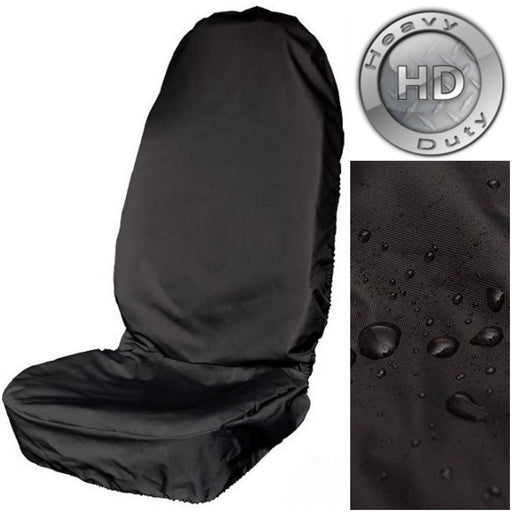 Waterproof Extra Heavy Duty Single Front Seat Cover for Mitsubishi Shogun UKB4C  - Dynamic Drive