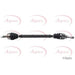 APEC Driveshaft ADS1634R fits Peugeot Apec  - Dynamic Drive