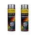 2x Motip Wheel Spray Silver Acrylic Spray Paint Alloy Steel Wheels 500ml Motip  - Dynamic Drive