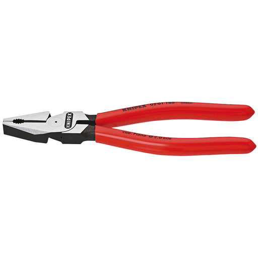 Draper Knipex 02 01 180 SB High Leverage Combination Pliers, 180mm 19587 Draper  - Dynamic Drive