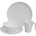 Flamefield Seramika Vanilla 16 Piece Camping Caravan Melamine Dinner Set SB01113 Flamefield  - Dynamic Drive