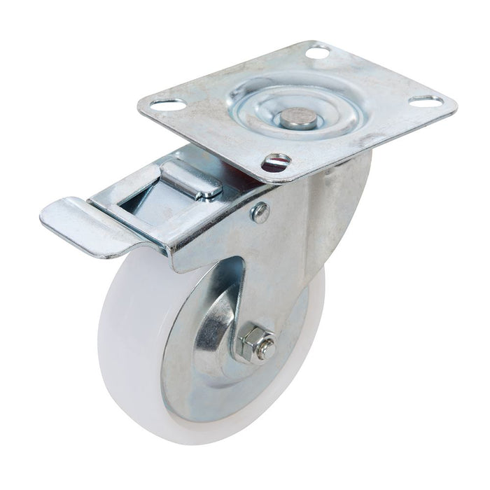 Fixman Braked Swivel Polypropylene Castor 125mm 160kg 144459 Fixman  - Dynamic Drive