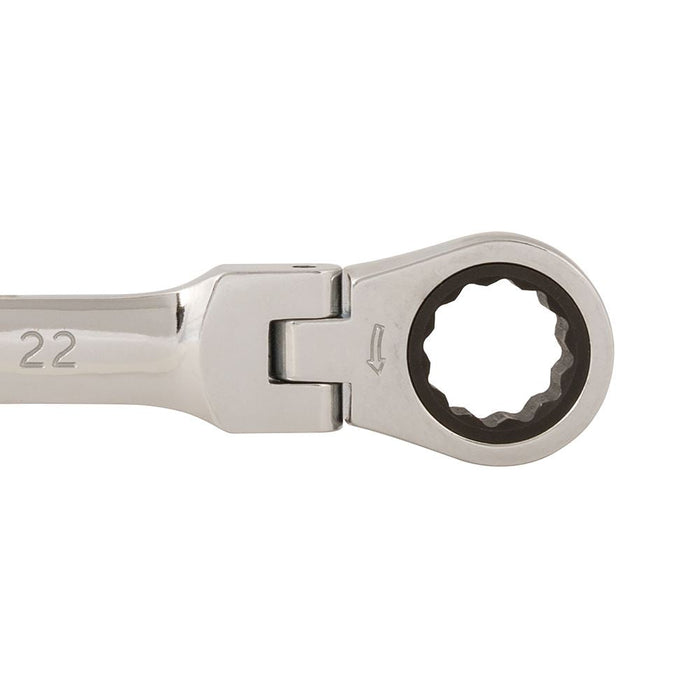 Silverline Flexible Head Ratchet Spanner 22mm