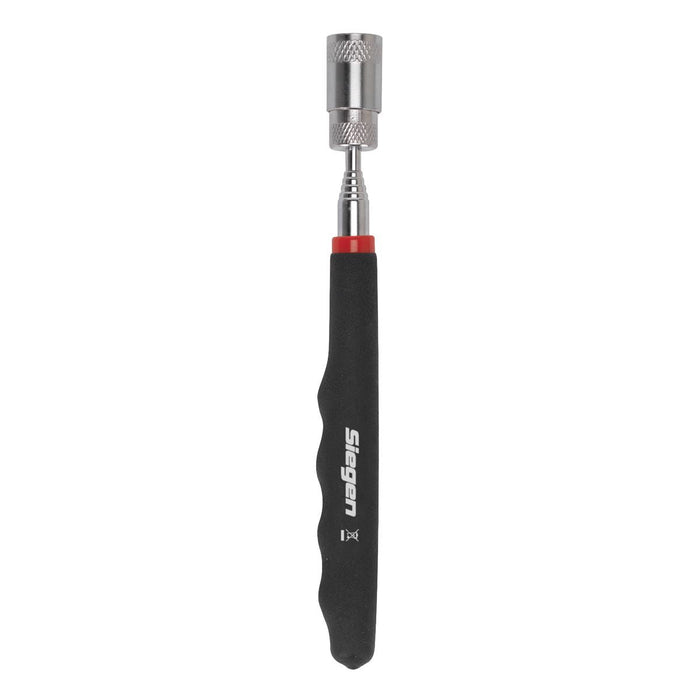 Sealey Heavy-Duty Magnetic Pick-Up Tool with LED 3.6kg Capacity S0903 Siegen by Sealey  - Dynamic Drive