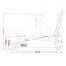 Sealey Trolley Jack 1.5 Tonne Short Chassis 1015CX Sealey  - Dynamic Drive