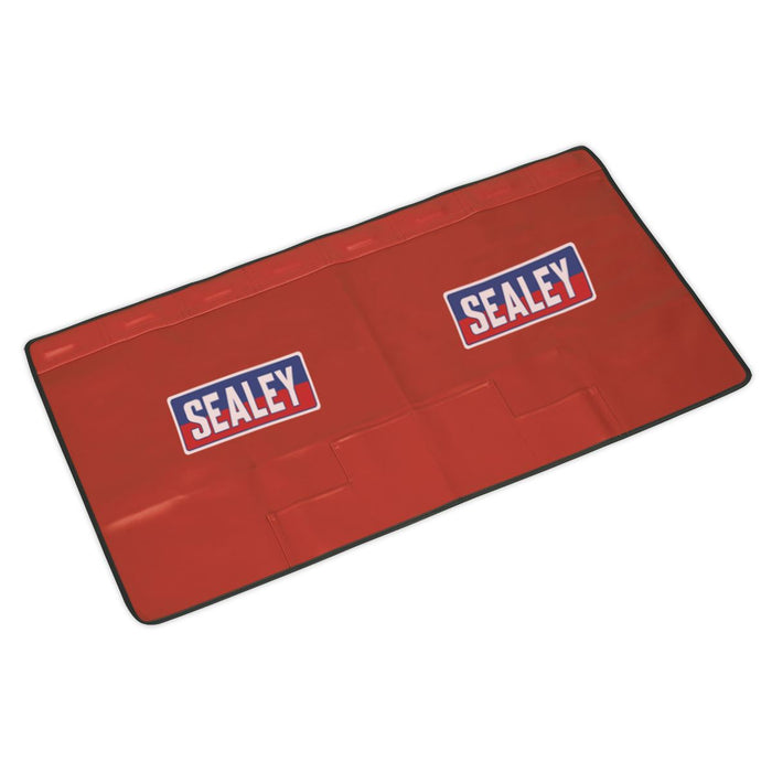 Sealey Wing Cover with 4 Pockets Workshop Magnetic VS856 Sealey  - Dynamic Drive