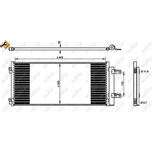 NRF Condenser 350338