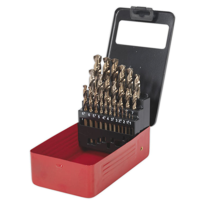 HSS COBALT SPLIT POINT FULLY GROUND DRILL BIT SET Sealey  - Dynamic Drive