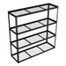 Heavy-Duty Modular Racking Unit 4 Mesh Shelves 300kg Capacity Per Level 1820mm Sealey  - Dynamic Drive