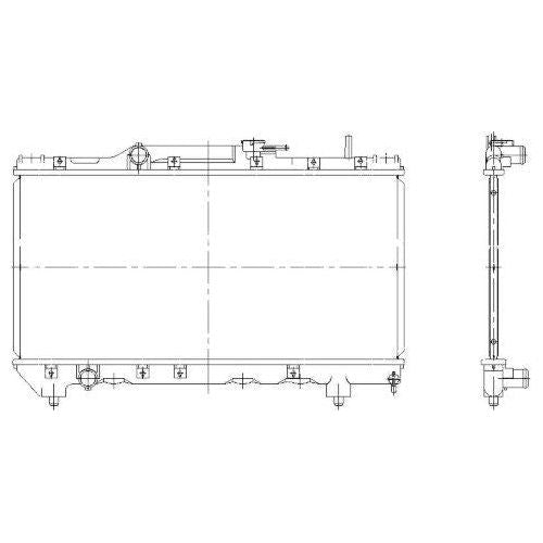 NRF Radiator 507590 NRF  - Dynamic Drive