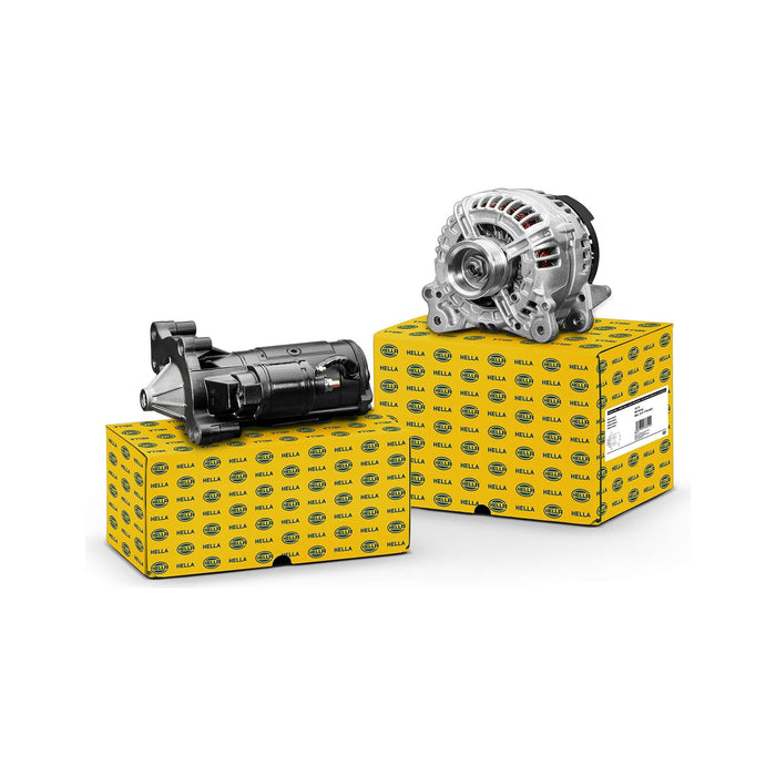 Hella Alternator 14V 120A for e.g. VW T4 (70B,70C,7Db,7Dk,70J,70K,7Dc,7Dj) Hella  - Dynamic Drive