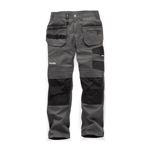 Scruffs Trade Flex Trousers Graphite 38S Scruffs  - Dynamic Drive