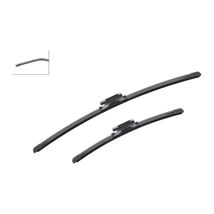 A118S BOSCH Aerotwin Front Wiper Blades for RENAULT Clio III Megane III Fluence