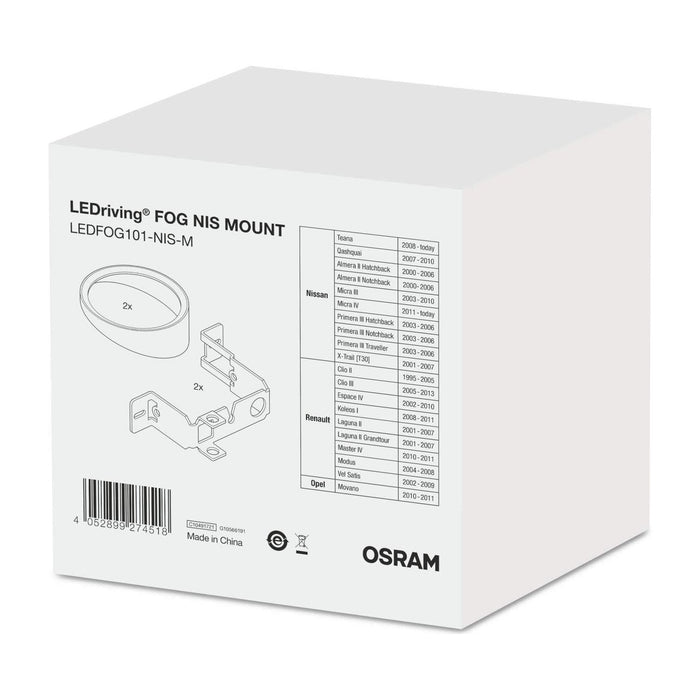 Osram LEDriving FOG additional mounting for Nissan models, FOG101-NIS-M, bracket Osram  - Dynamic Drive