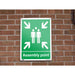 Sealey Safe Conditions Safety Sign Assembly Point Rigid Plastic SS37P1 Sealey  - Dynamic Drive