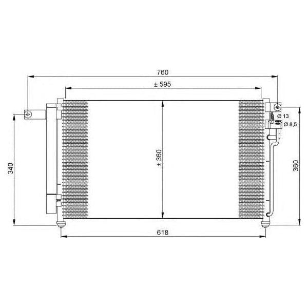 NRF Condenser 35851