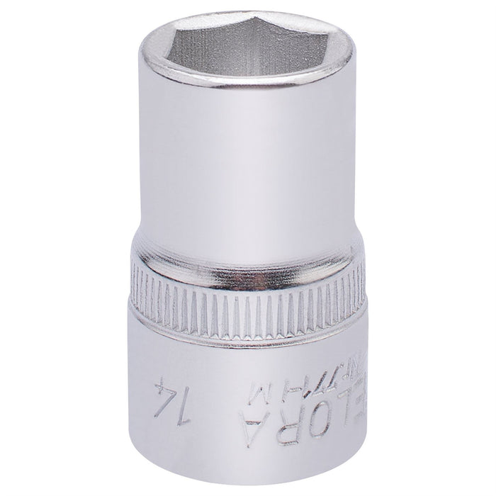 Draper Elora Hexagon Socket, 1/2" Sq. Dr., 14mm 15303