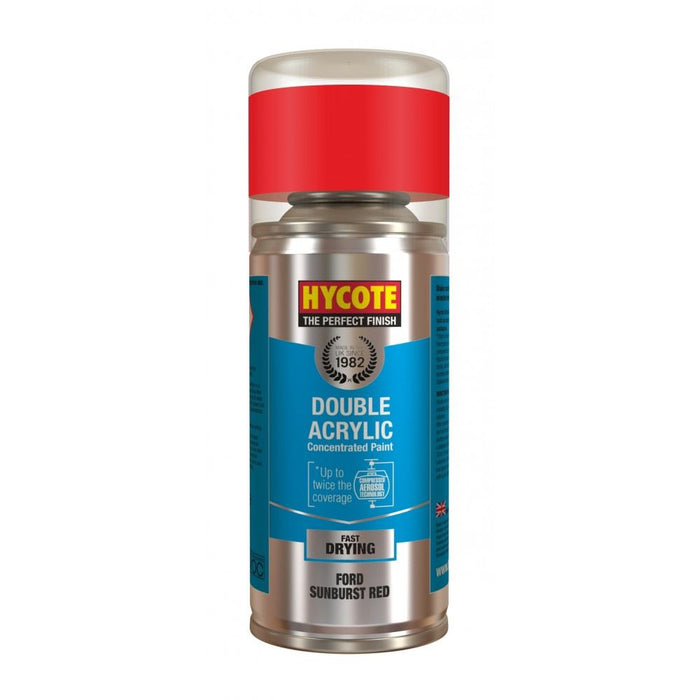 3x Hycote Aerosol Paint for Ford Sunburst Red 150ml