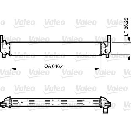 Valeo Radiator 735310 Automotive Part fits Volkswagen Valeo  - Dynamic Drive