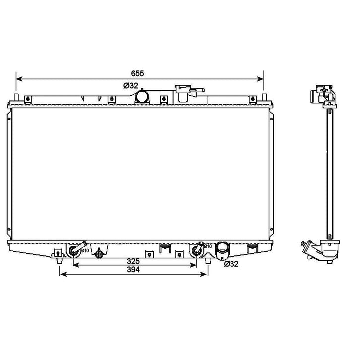 NRF Radiator 53087