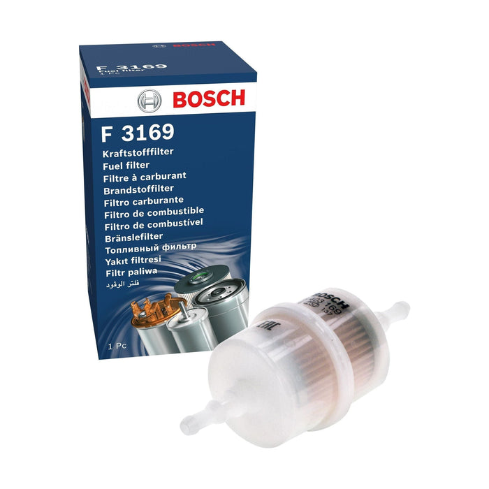 Genuine Bosch Car Fuel Filter F3169 fits VW Golf - 1.6 - 83-92 F026403169