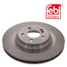 Genuine FEBI Rear Brake Discs & Pads Set Vented for Mercedes-Benz SL Febi Bilstein  - Dynamic Drive