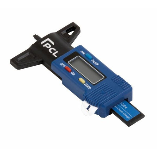 Pcl Digital Tyre Tread Depth Gauge 0-25mm / 0-1in. PCL  - Dynamic Drive