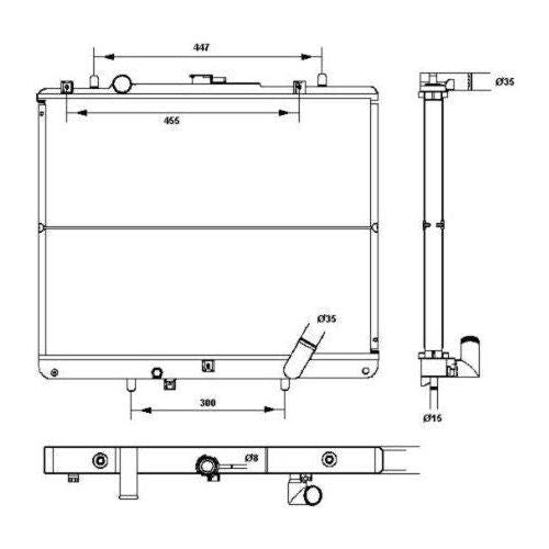 NRF Radiator 52234