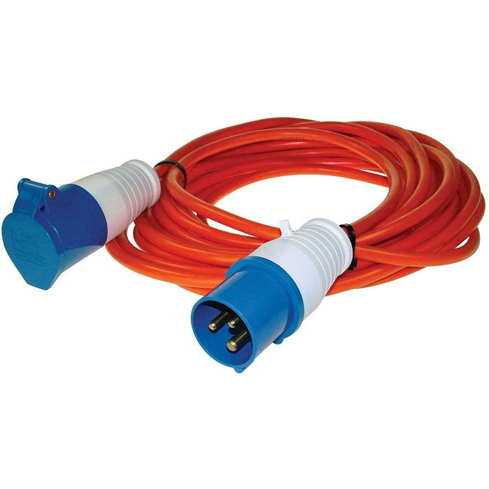 230V 25M High Specification Caravan Site Extension Lead - Ncc Approved UKB4C  - Dynamic Drive