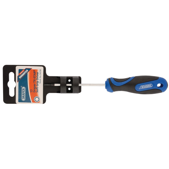 Draper TX-STAR Soft Grip Screwdriver, T7 34258 Draper  - Dynamic Drive