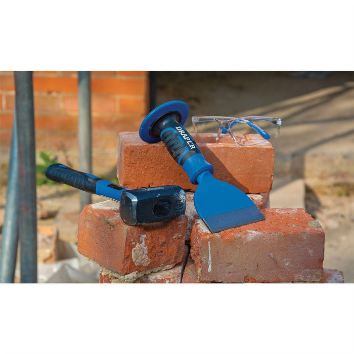 Draper Brick Bolster with Guard, 100mm 99169 Draper  - Dynamic Drive