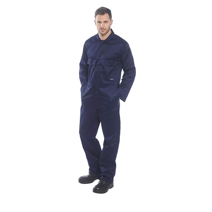 Portwest Euro Work Coverall - Navy - Large