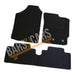 Fully Tailored Carpet Car Mats for Toyota Yaris 06 -11 Set of 3 With 2 Clips UKB4C  - Dynamic Drive