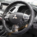 Black Leather look Massage Steering Wheel Cover for Honda CR-V 97-12 UKB4C  - Dynamic Drive