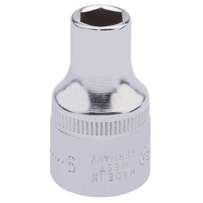 Draper Elora Hexagon Socket, 1/2" Sq. Dr., 9mm 15298 Draper  - Dynamic Drive